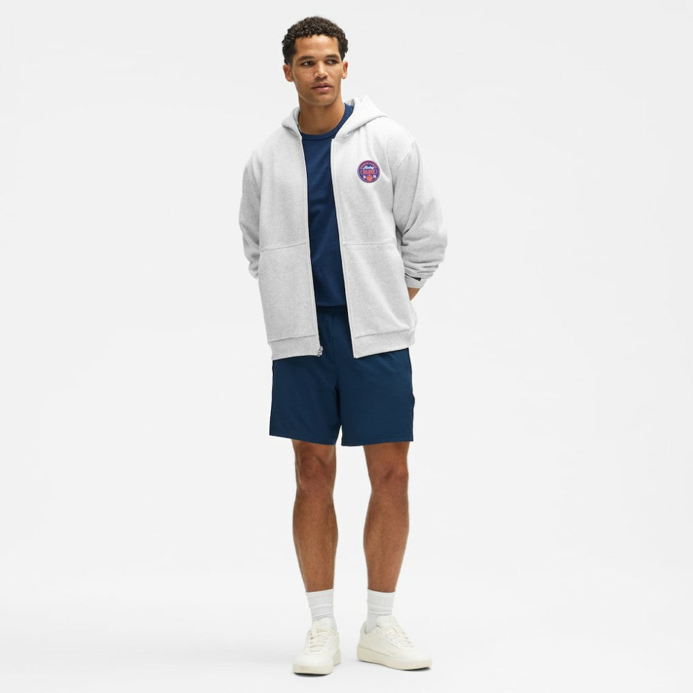 NHL Heathered Core Ultra Light Grey|Heathered Core Ultra Light Grey Edmonton Oilers lululemon Steady State Full-Zip Hoodie