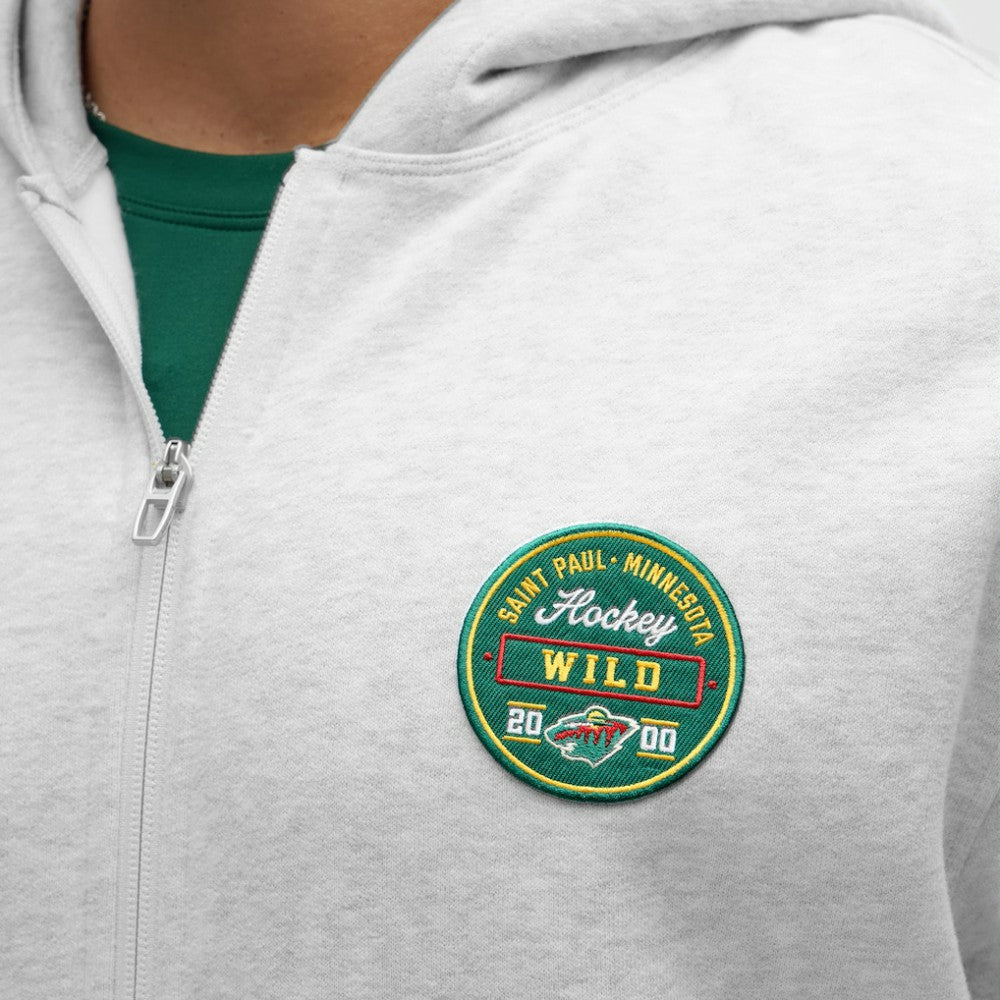 NHL Heathered Core Ultra Light Grey|Heathered Core Ultra Light Grey Minnesota Wild lululemon Steady State Full-Zip Hoodie