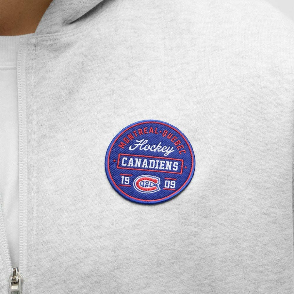 NHL Heathered Core Ultra Light Grey|Heathered Core Ultra Light Grey Montreal Canadiens lululemon Steady State Full-Zip Hoodie
