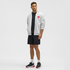 NHL Heathered Core Ultra Light Grey|Heathered Core Ultra Light Grey New Jersey Devils lululemon Steady State Full-Zip Hoodie