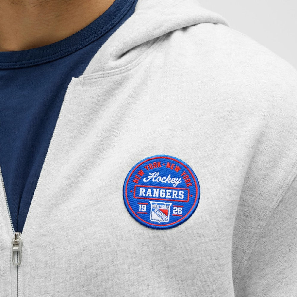 NHL Heathered Core Ultra Light Grey|Heathered Core Ultra Light Grey New York Rangers lululemon Steady State Full-Zip Hoodie