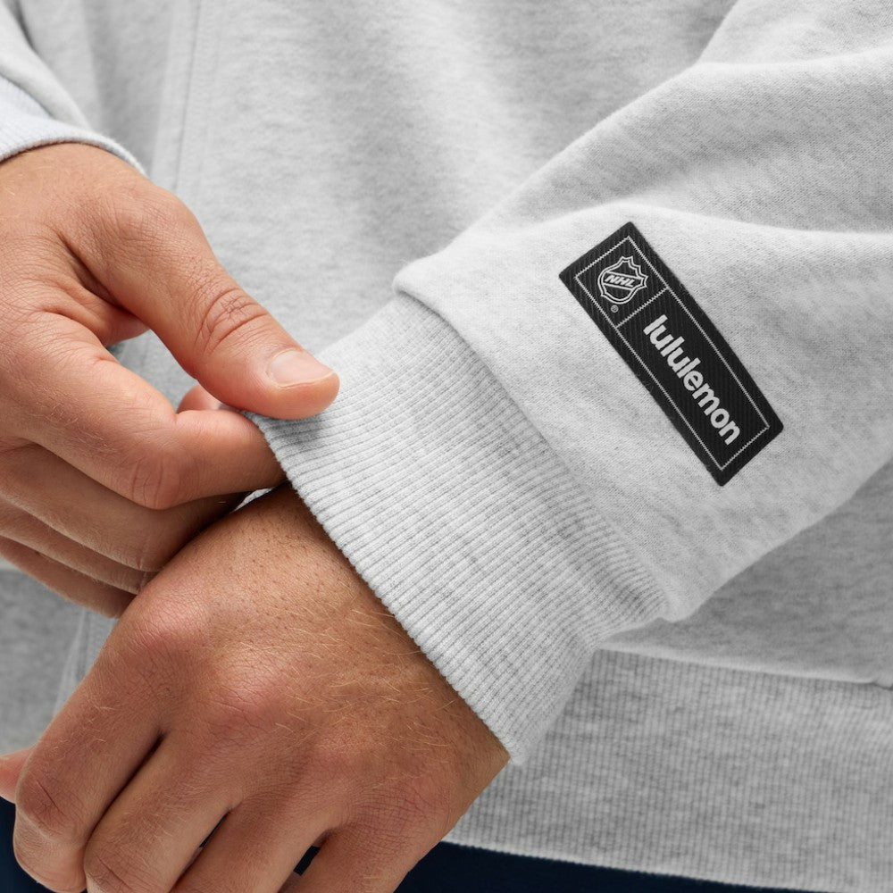 NHL Heathered Core Ultra Light Grey|Heathered Core Ultra Light Grey New York Rangers lululemon Steady State Full-Zip Hoodie