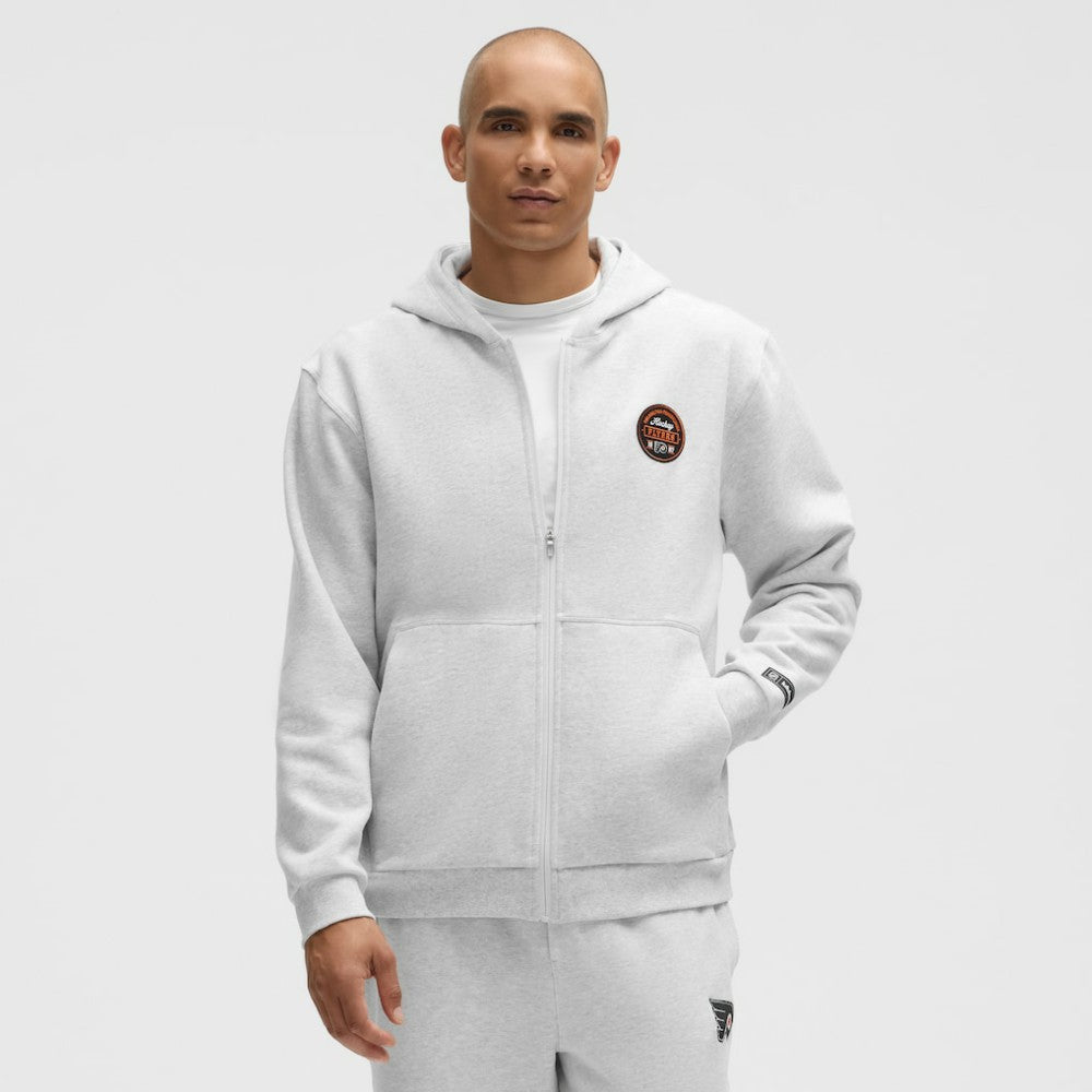NHL Heathered Core Ultra Light Grey|Heathered Core Ultra Light Grey Philadelphia Flyers lululemon Steady State Full-Zip Hoodie