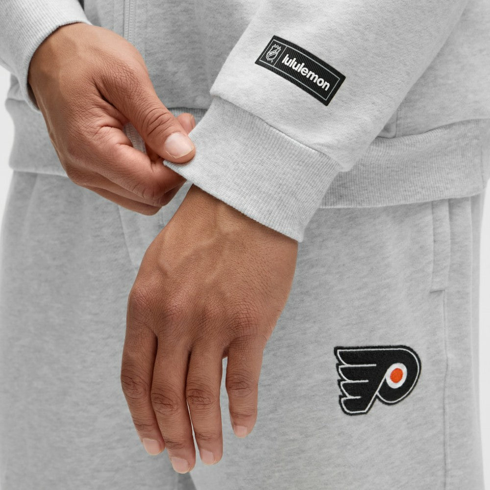 NHL Heathered Core Ultra Light Grey|Heathered Core Ultra Light Grey Philadelphia Flyers lululemon Steady State Full-Zip Hoodie