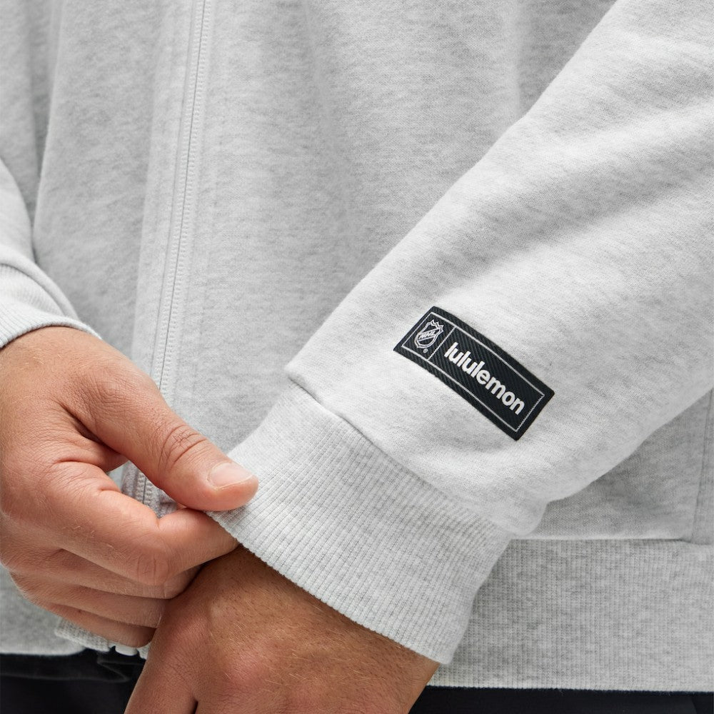 NHL Heathered Core Ultra Light Grey|Heathered Core Ultra Light Grey Pittsburgh Penguins lululemon Steady State Full-Zip Hoodie