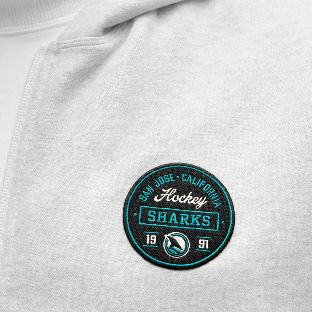 NHL Heathered Core Ultra Light Grey|Heathered Core Ultra Light Grey San Jose Sharks lululemon Steady State Full-Zip Hoodie