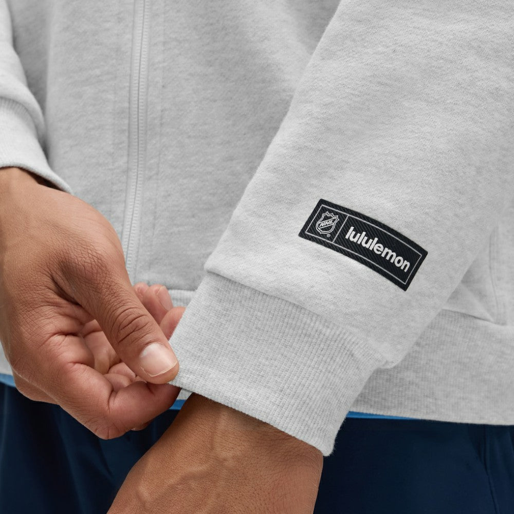 NHL Heathered Core Ultra Light Grey|Heathered Core Ultra Light Grey Seattle Kraken lululemon Steady State Full-Zip Hoodie