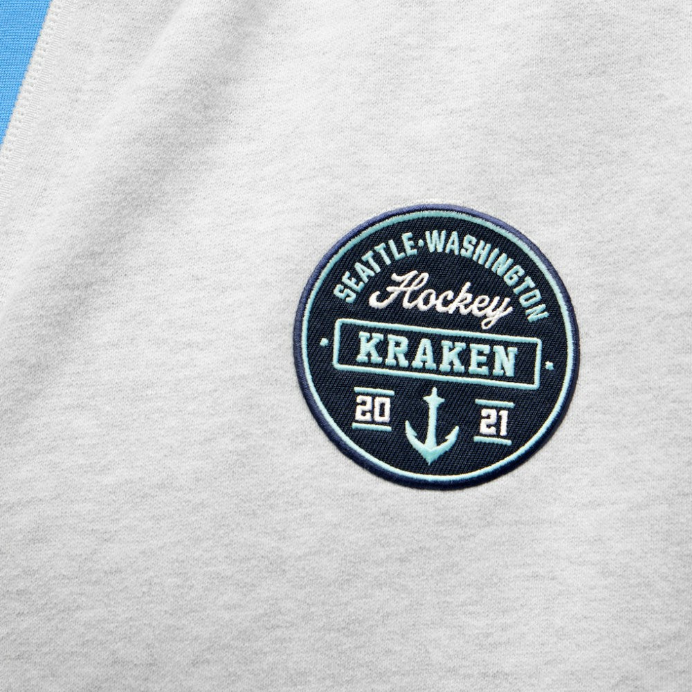 NHL Heathered Core Ultra Light Grey|Heathered Core Ultra Light Grey Seattle Kraken lululemon Steady State Full-Zip Hoodie