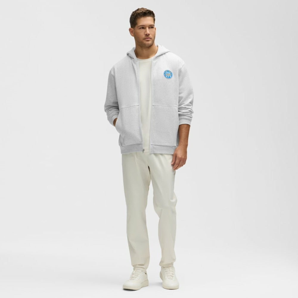 NHL Heathered Core Ultra Light Grey|Heathered Core Ultra Light Grey St. Louis Blues lululemon Steady State Full-Zip Hoodie