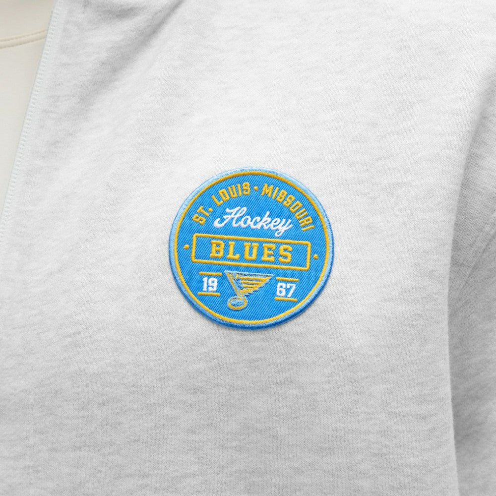 NHL Heathered Core Ultra Light Grey|Heathered Core Ultra Light Grey St. Louis Blues lululemon Steady State Full-Zip Hoodie