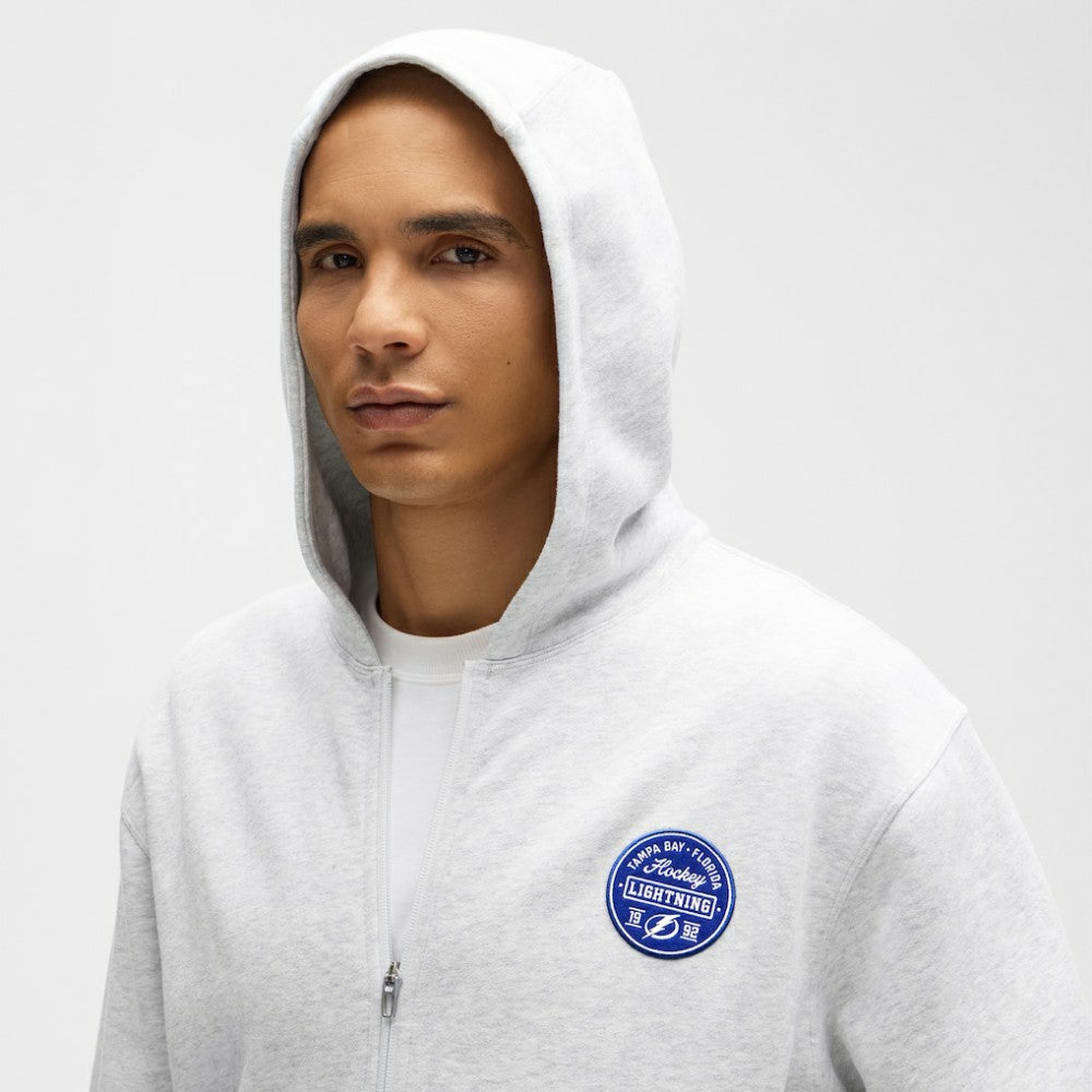NHL Heathered Core Ultra Light Grey|Heathered Core Ultra Light Grey Tampa Bay Lightning lululemon Steady State Full-Zip Hoodie