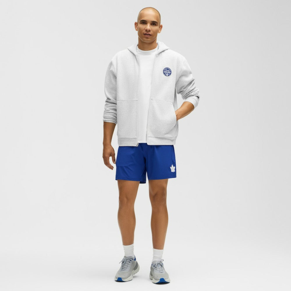 NHL Heathered Core Ultra Light Grey|Heathered Core Ultra Light Grey Toronto Maple Leafs lululemon Steady State Full-Zip Hoodie