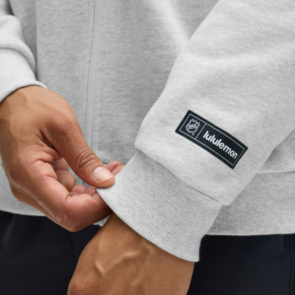 NHL Heathered Core Ultra Light Grey|Heathered Core Ultra Light Grey Vegas Golden Knights lululemon Steady State Full-Zip Hoodie