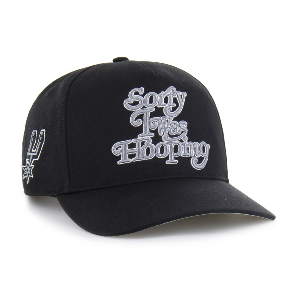 NBA San Antonio Spurs Brand Seen by '47 Sorry I Was Hooping Hitch Adjustable Hat