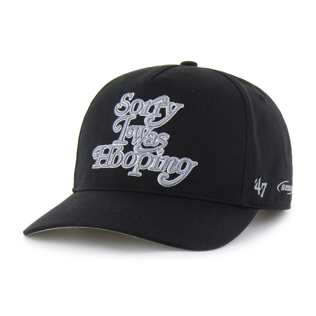 NBA San Antonio Spurs Brand Seen by '47 Sorry I Was Hooping Hitch Adjustable Hat