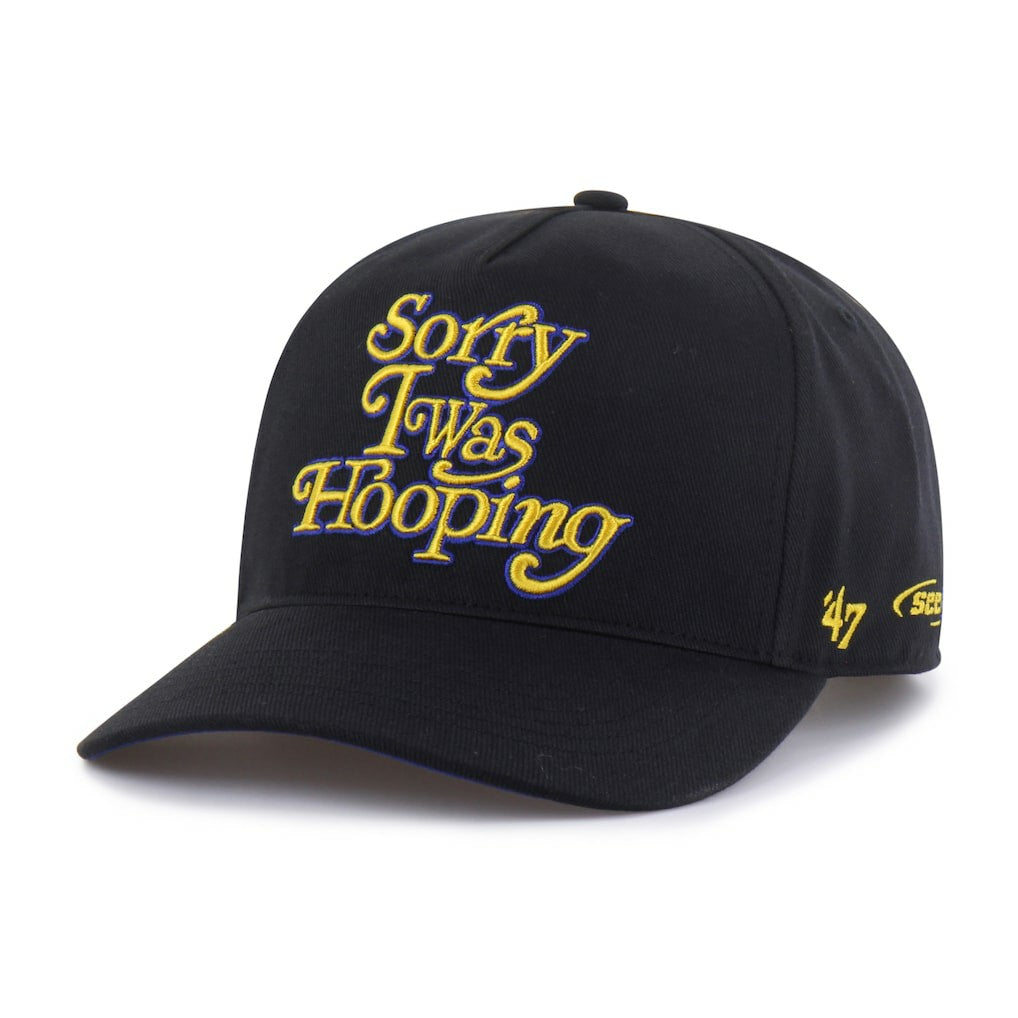 NBA Golden State Warriors Brand Seen by '47 Sorry I Was Hooping Hitch Adjustable Hat sale