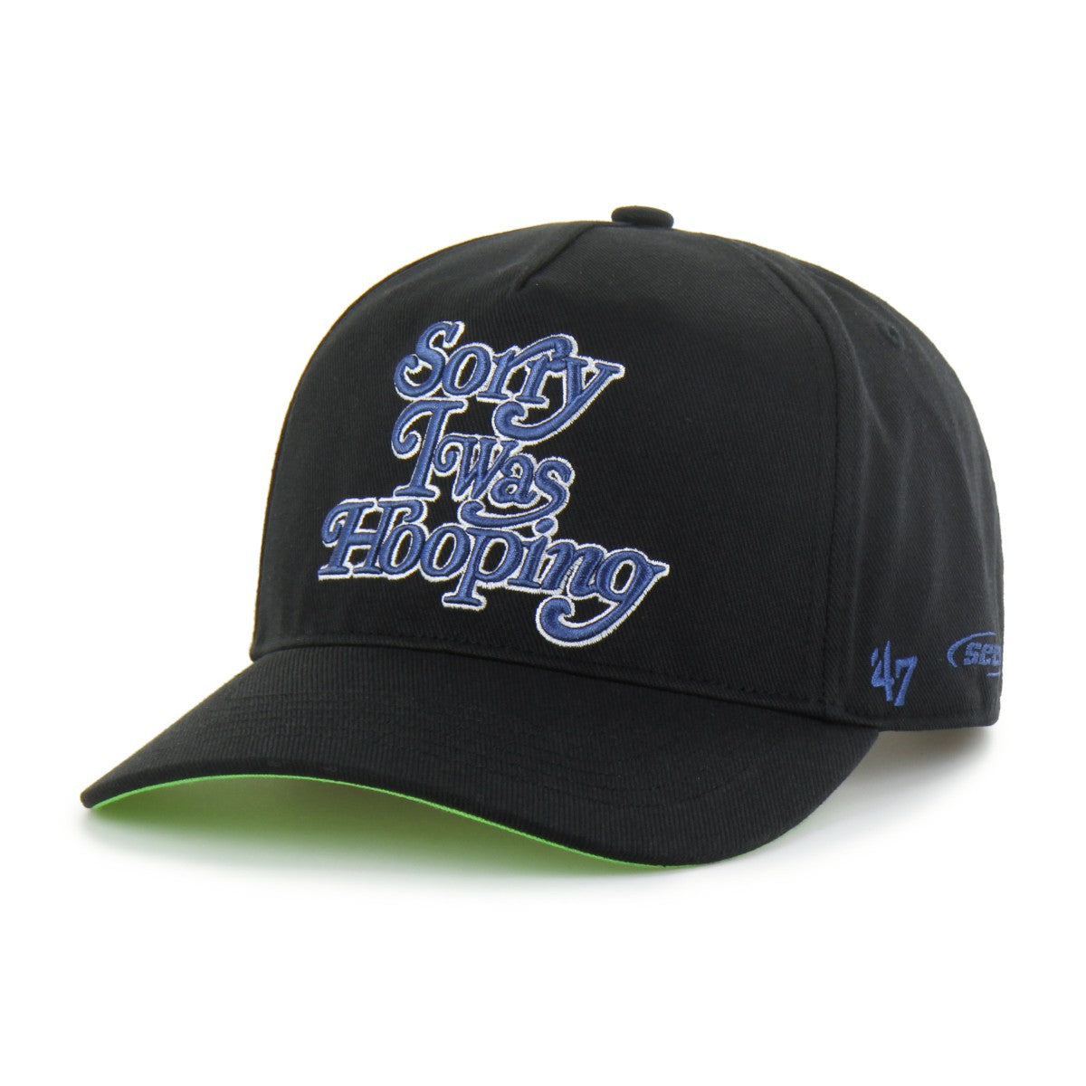 NBA Minnesota Timberwolves Brand Seen by '47 Sorry I Was Hooping Hitch Adjustable Hat
