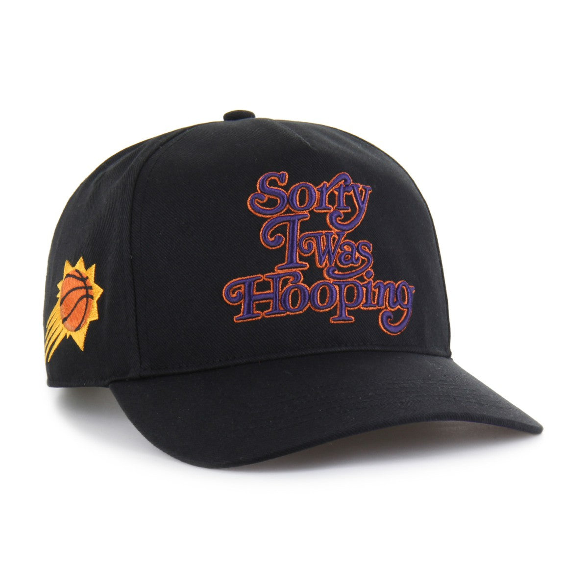 NBA Phoenix Suns Brand Seen by '47 Sorry I Was Hooping Hitch Adjustable Hat