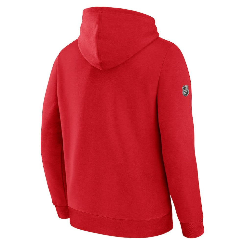 NHL Red Chicago Blackhawks Fanatics Centennial Fleece Pullover Hoodie