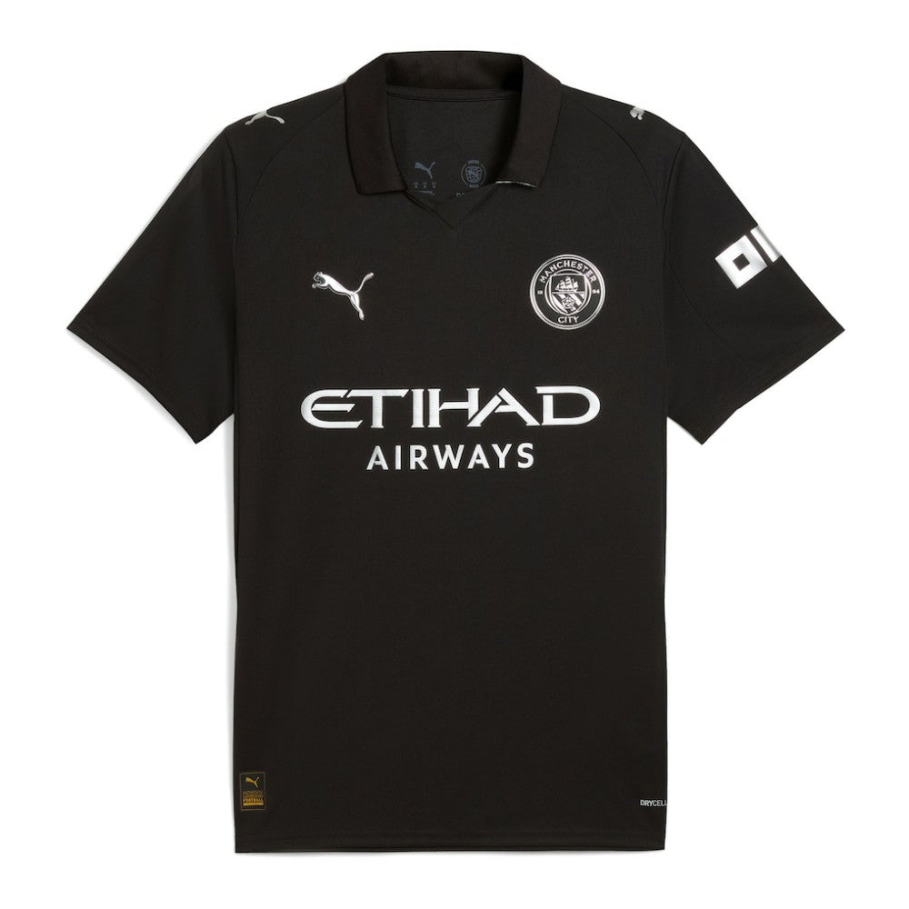 Manchester City 2025/26 Away Replica Jersey - Puma Black