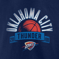 NBA Oklahoma City Thunder Women's '90s Graphic V-Neck T-Shirt