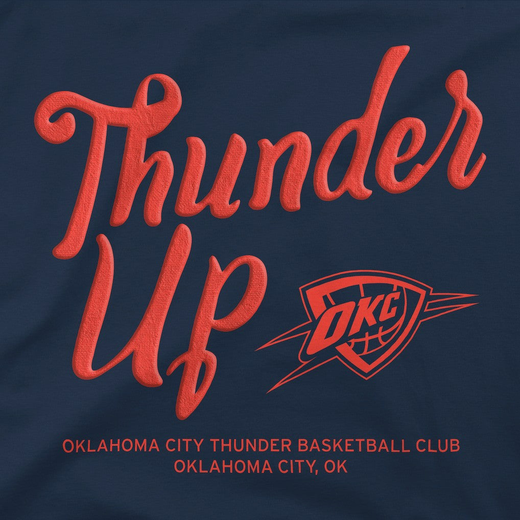 NBA Oklahoma City Thunder Stadium Essentials Unisex Thunder Up Urban T-Shirt