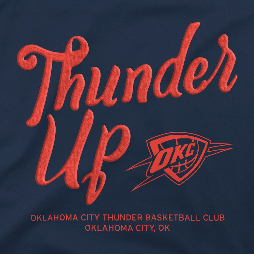 NBA Oklahoma City Thunder Stadium Essentials Unisex Thunder Up Urban T-Shirt