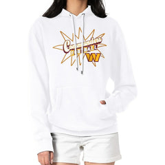 Starter Women's Drive-In Sign Pullover Hoodie - Washington Commanders
