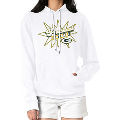 Starter Women's Drive-In Sign Pullover Hoodie - Green Bay Packers