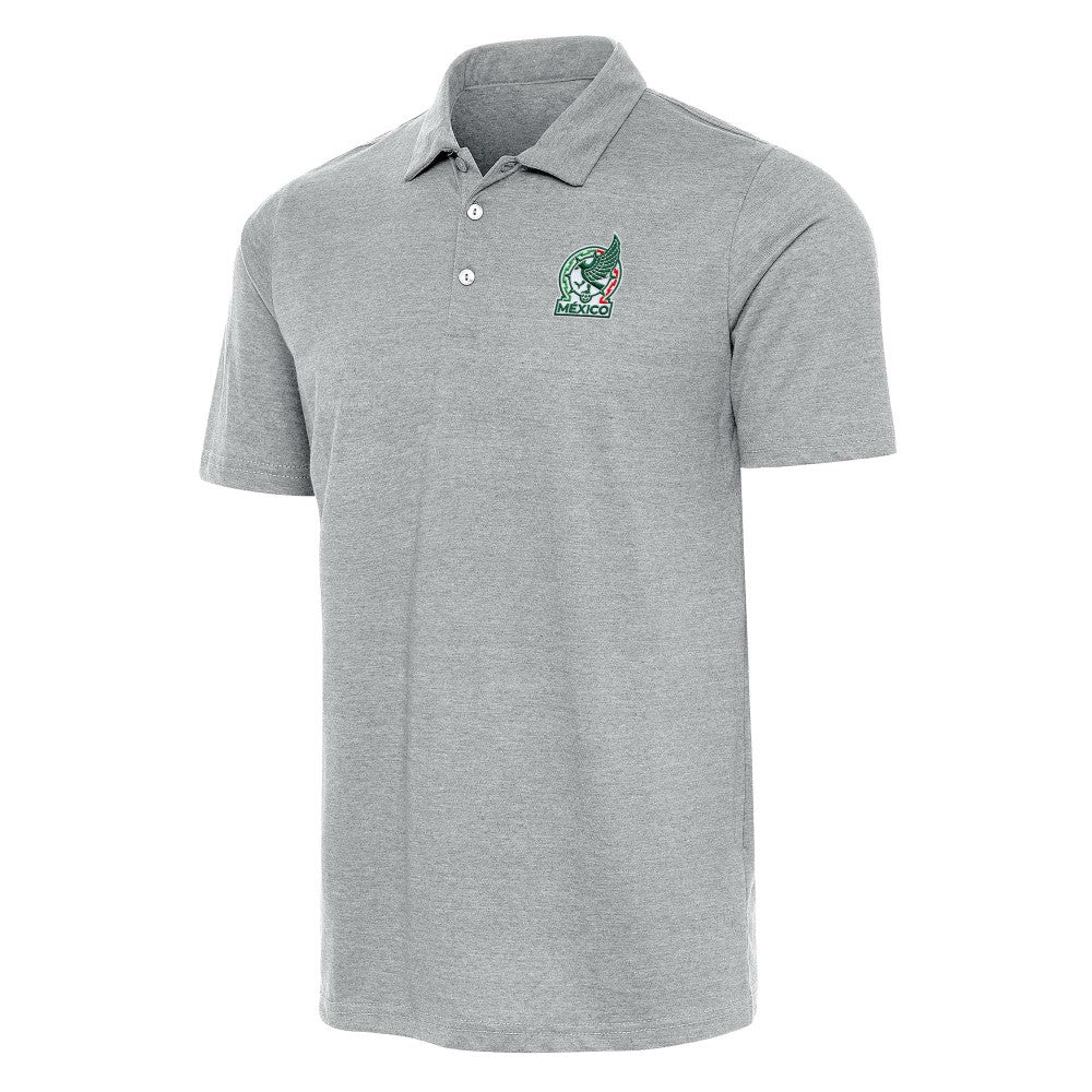 Mexico National Team Antigua Peak Polo -  Gray