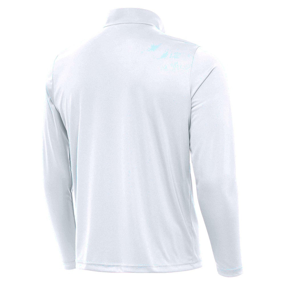 Mexico National Team Antigua Statement Quarter-Zip Pullover -  White