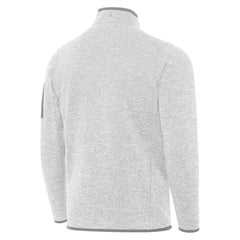 Mexico National Team Antigua Elevate Quarter-Zip Pullover -  Heather Gray