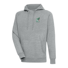 Mexico National Team Antigua Takeover Pullover Hoodie -  Heather Gray