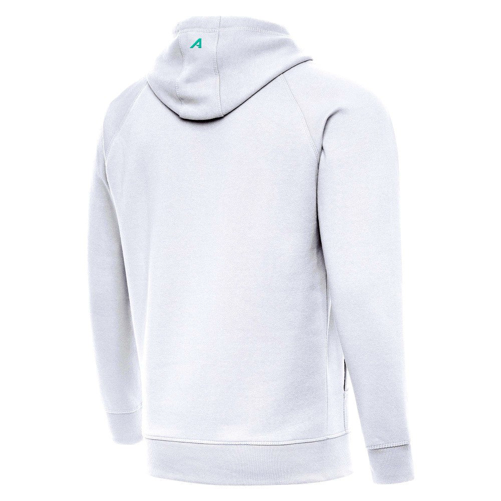 Mexico National Team Antigua Takeover Pullover Hoodie -  White
