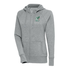 Mexico National Team Antigua Women's Takeover Full-Zip Hoodie -  Heather Gray