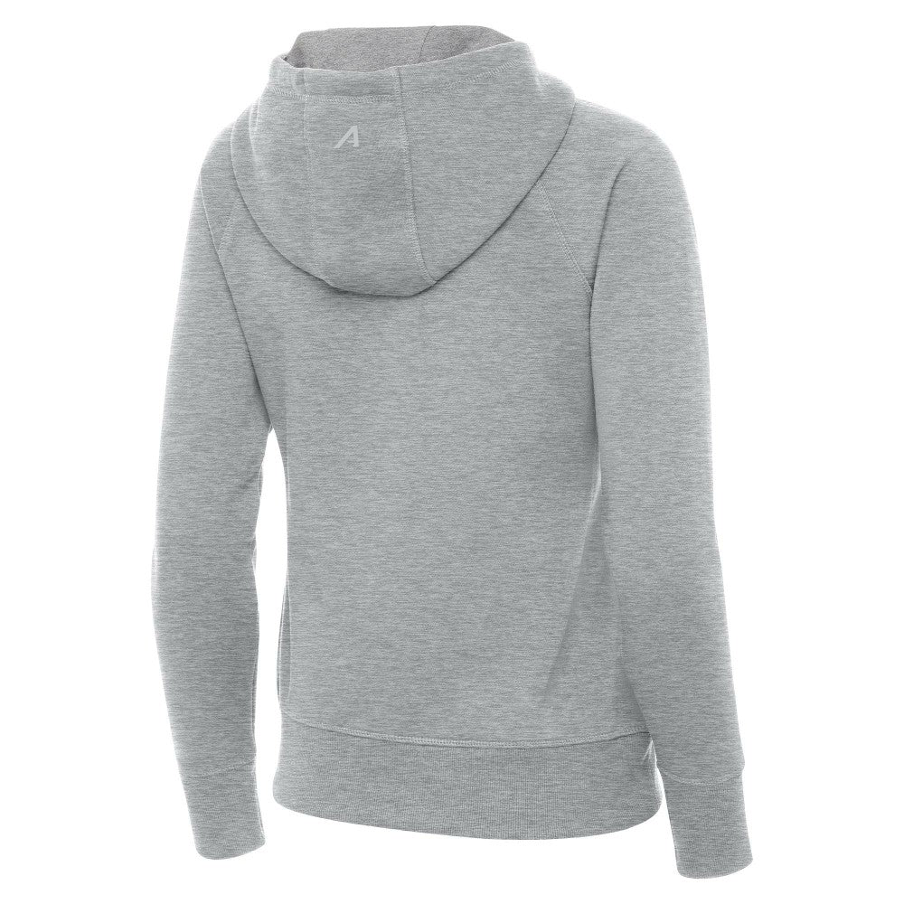 Mexico National Team Antigua Women's Takeover Full-Zip Hoodie -  Heather Gray
