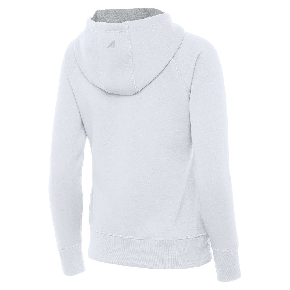Mexico National Team Antigua Women's Takeover Full-Zip Hoodie -  White