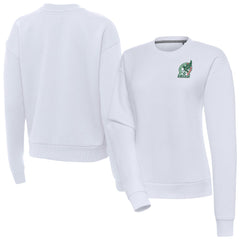 Mexico National Team Antigua Women's Takeover Pullover Sweatshirt -  White