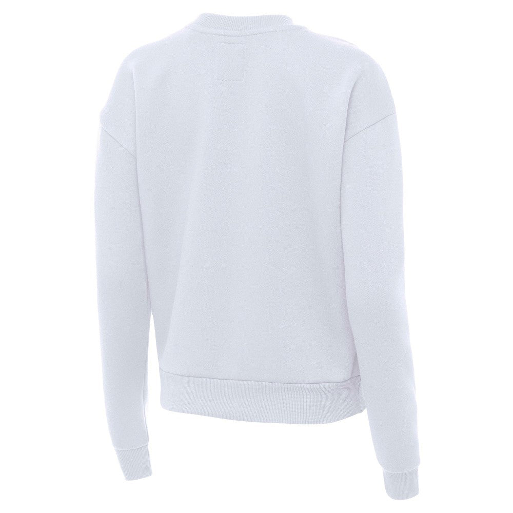 Mexico National Team Antigua Women's Takeover Pullover Sweatshirt -  White