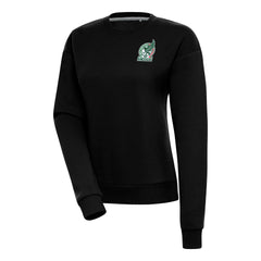Mexico National Team Antigua Women's Takeover Pullover Sweatshirt -  Black