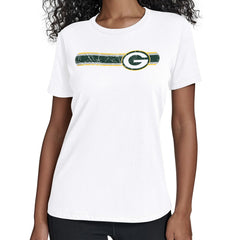 Starter Women's Team Stripe T-Shirt - Green Bay Packers