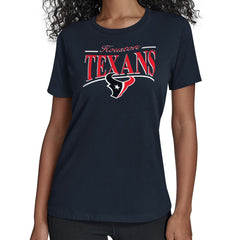 Starter Women's Arch Stripe T-Shirt - Houston Texans