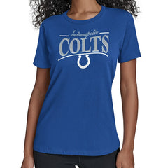 Starter Women's Arch Stripe T-Shirt - Indianapolis Colts