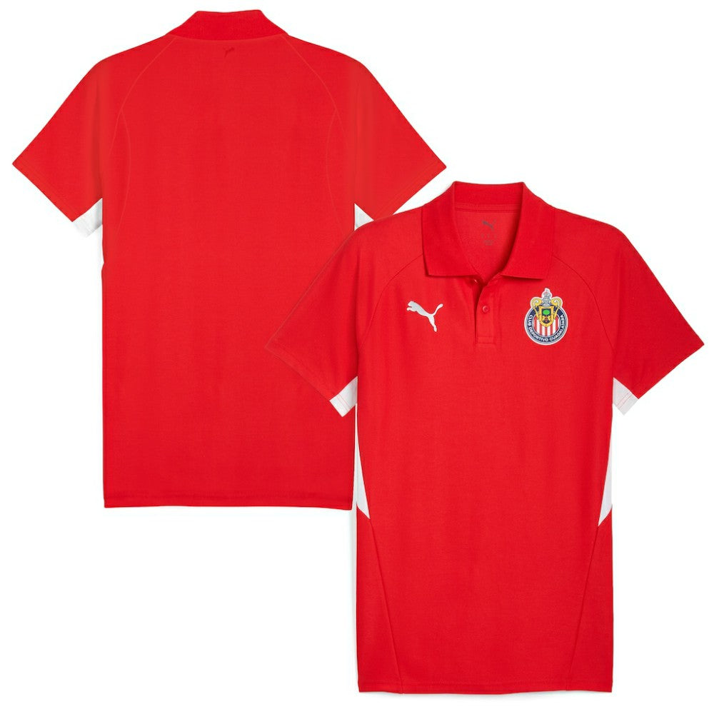 Chivas 25/26 Evostripe Polo - Puma Red