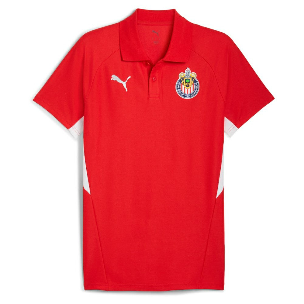 Chivas 25/26 Evostripe Polo - Puma Red