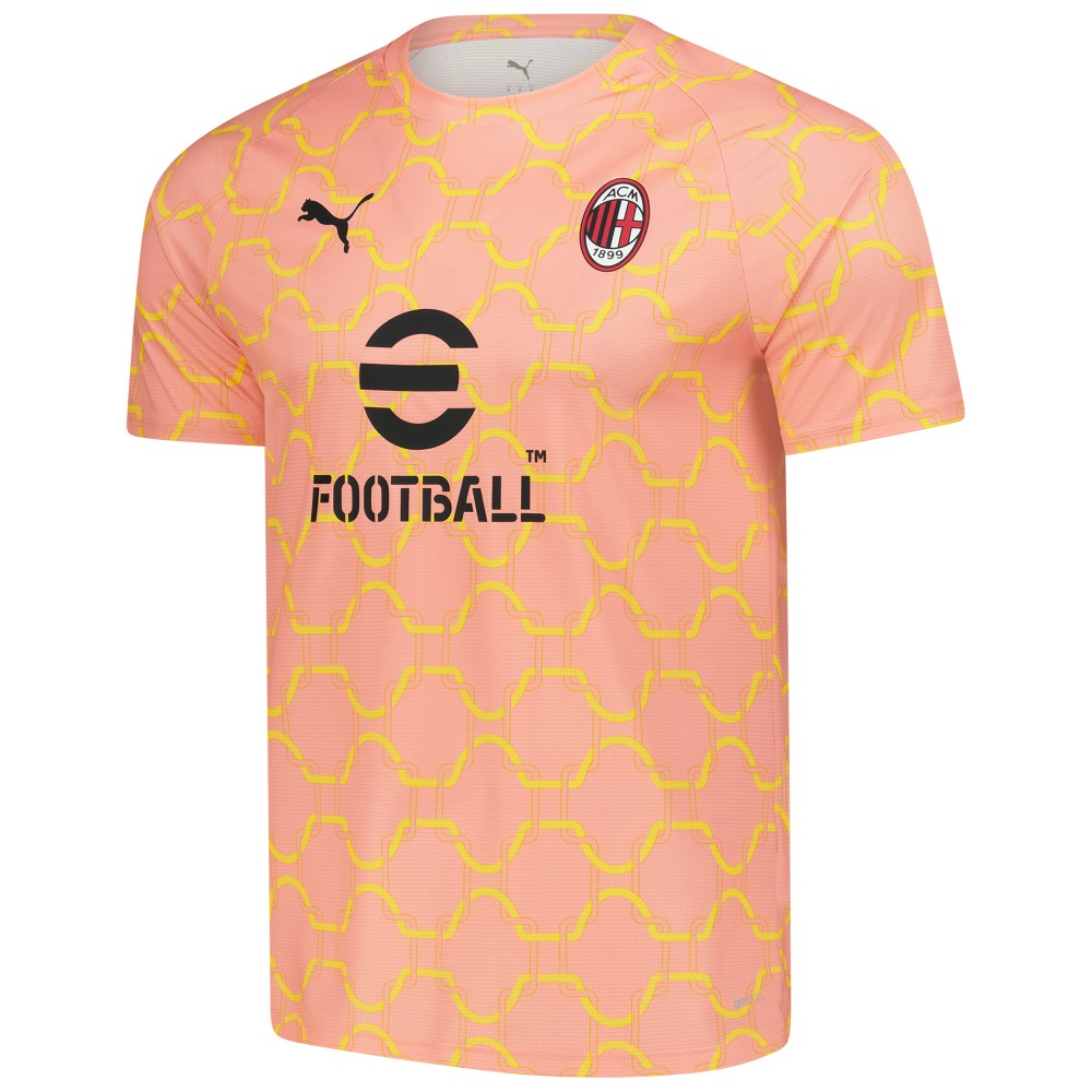 AC Milan 2025/26 Pre-Match dryCell Training Jersey - Puma Light Orange