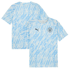 Manchester City 2025/26 Pre-Match Training Jersey - Puma Sky Blue