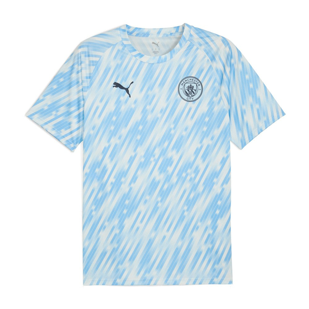 Manchester City 2025/26 Pre-Match Training Jersey - Puma Sky Blue