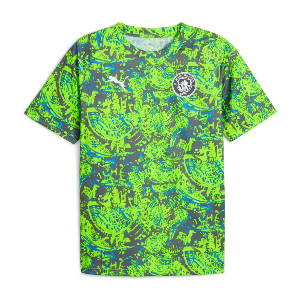 Manchester City 2025/26 Pre-Match Training Jersey - Puma Green