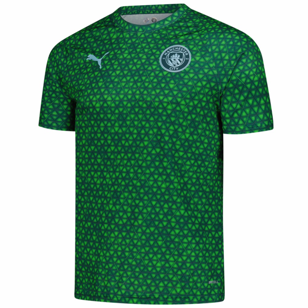 Manchester City 2025/26 Pre-Match Training Jersey - Puma Green